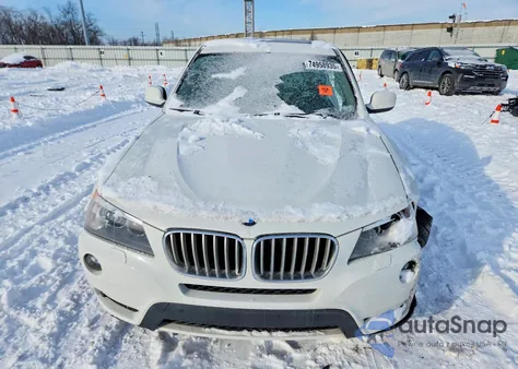 2014 BMW X3 xDrive35I z USA, uszkodzony, nr VIN 5UXWX7C53E0E80159